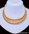 gold plated choker necklace, stone choker set. choker necklace buy online shop, imitation jewellery, ad jewellery, white stone jewellery, gold covering necklace, 