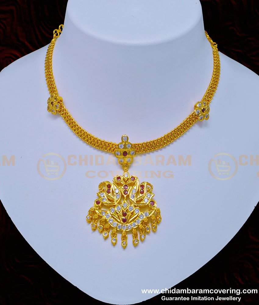 Naanu Patti, Gold Jigini Design, attigai design, attigai necklace, stone necklace, Naanu Patti gold, Naanu Patti necklace, nanu designs, 