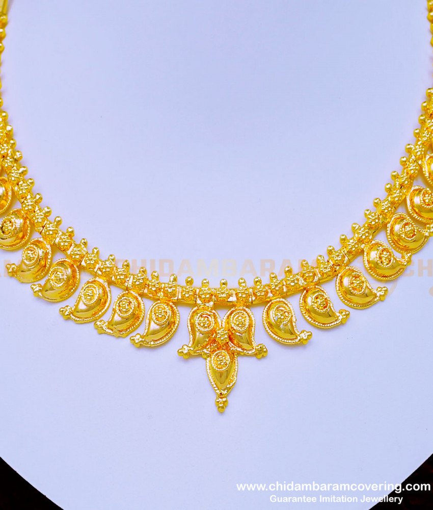 kasulaperu, kasulaperu necklace, coin necklace, kasu necklace, light weight kasulaperu, simple kasulaperu, one gram gold jewellery, chidambaram covering,