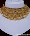 fashion-jewellery-temple-necklace-negas-necklace-nagas-jewellery-temple-jewellery-antique-jewelry,Lakshmi necklace with price, Antique jewellery,