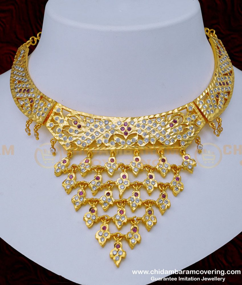 impon jewellery online, impon jewellery wholesale, impon attigai, impon necklace, five metal jewellery, five metal attigai, five metal necklace, jigani necklace,