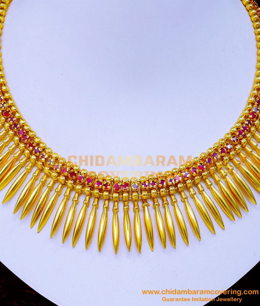 kerala jewellery, kerala traditional jewellery, kerala imitation jewellery online shopping,Gold plated kerala jewellery online, Kerala Necklace Designs