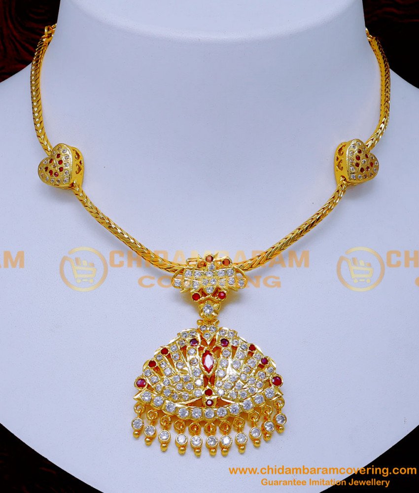 jigini gold designs, nanu patti designs, Gold nanu necklace designs, gold nanu design, attigai necklace, impon attigai necklace, impon necklace