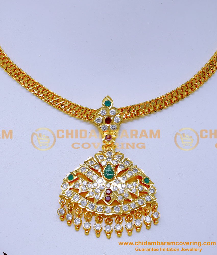 impon attigai, impon necklace, impon jewellery, impon jewellery online shopping, necklace design for wedding