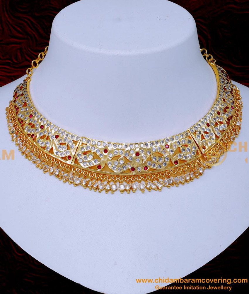 impon choker, Naan patti necklace online, Impon necklace gold, nanu patti designs, Impon jewellery with price, Impon Necklace models, Impon Necklace Set, impon jewellery online shopping, impon jewellery online shopping in India, original impon jewellery, impon jewellery