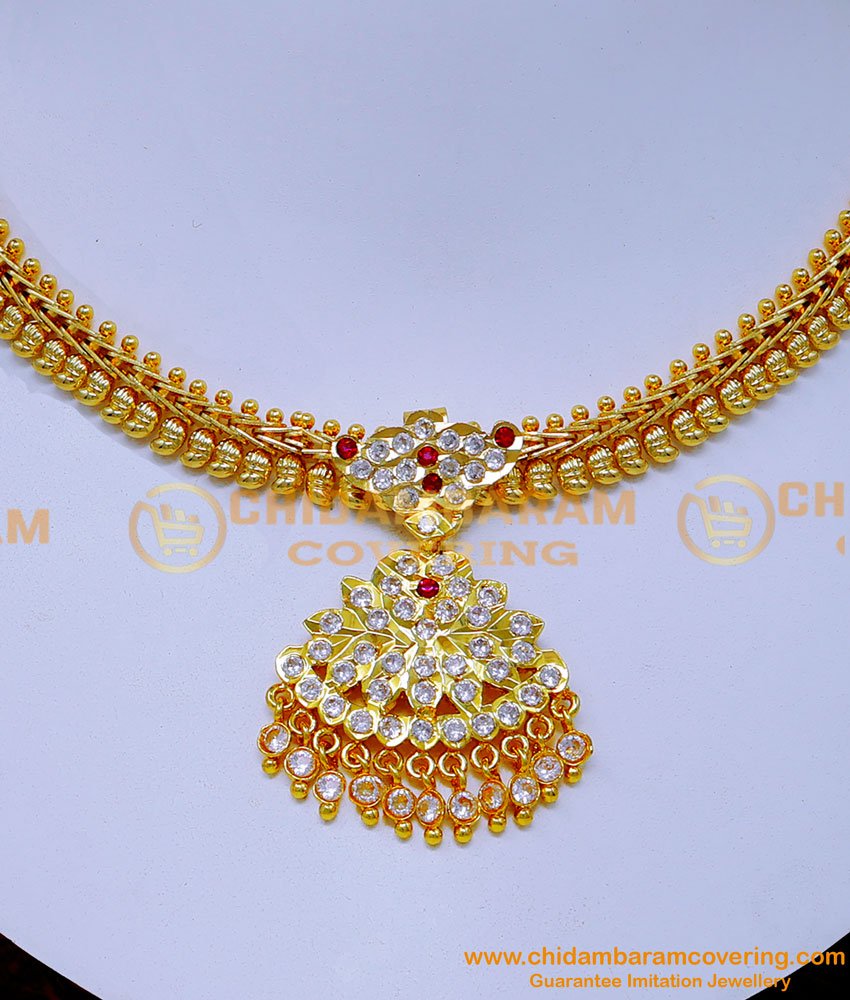 necklace design artificial, Gold Attigai latest designs, gold attigai necklace with price, impon jewellery, impon jewellery online shopping, impon jewellery with price, gold necklace design with stone, stone necklace white, necklace design chain, necklace design for wedding, impon necklace design