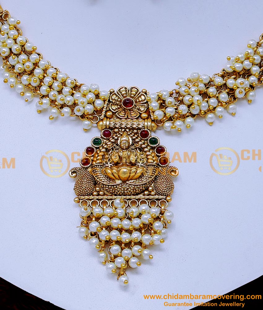 pearl jewellery set, antique lakshmi necklace, antique jewellery, antique jewellery bridal set, antique necklace, antique necklace set, antique necklace designs, antique jewellery artificial, antique jewellery bridal set, antique jewellery design, temple jewellery set, temple jewellery antique, temp