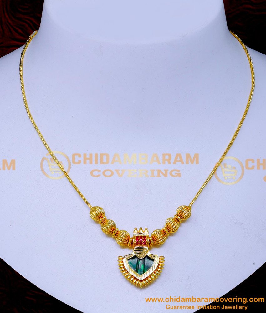 kerala jewellery designs, kerala jewellery, palakka necklace, kerala jewellery online, kerala artificial jewellery online shopping, kerala jewellery gold, Palakka necklace with price, simple palakka mala, traditional palakka necklace, kerala covering jewellery