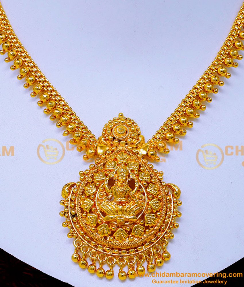 Lakshmi Necklace Design, Necklace designs simple, Gold necklace designs simple, gold plated necklace, gold design for necklace, wedding gold necklace designs, necklace ka design, necklace designs with stones, necklace designs, necklace designs simple, necklace designs new model 