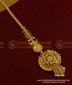 NCT079 - Buy Latest Marriage Round Maang Tikka Gold Designs One Gram Bridal Jewellery Online