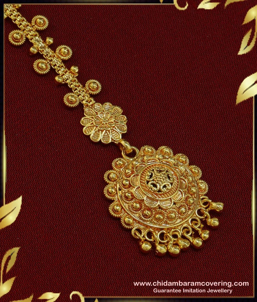 one gram gold maag tikka, gold plated maang tikka, 