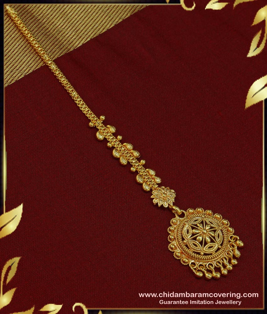 one gram gold maag tikka, gold plated maang tikka, 