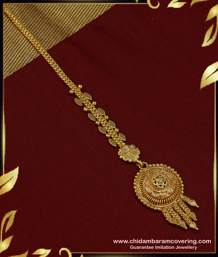 one gram gold maag tikka, gold plated maang tikka, 