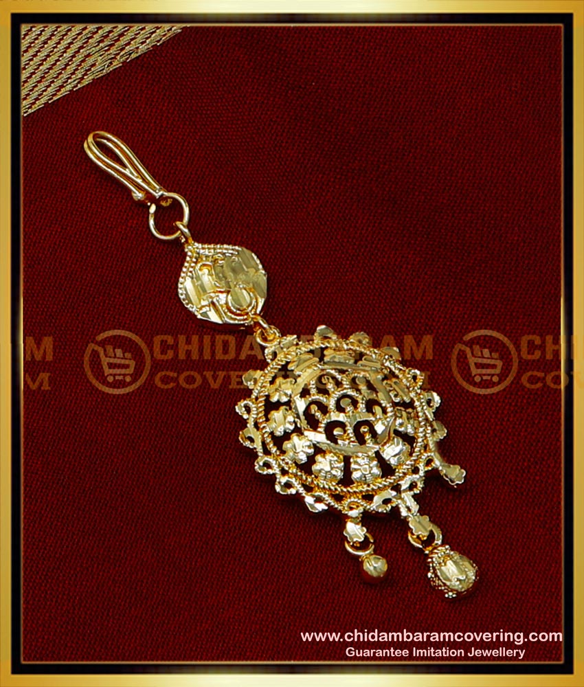  gold plated maang tikka online, bridal maang tikka,1 gram gold maang tikka design,1 gram gold maang tikka online, short maang tikka