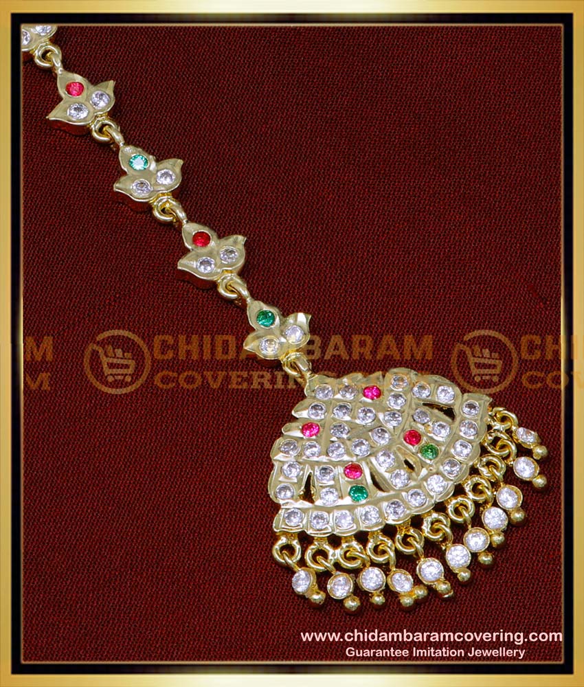 traditional nethi chutti for wedding, 2 gram gold maang tikka price,1 gram gold maang tikka design, maang tikka gold, maang tikka design, maang tikka for bride, gold plated jewellery