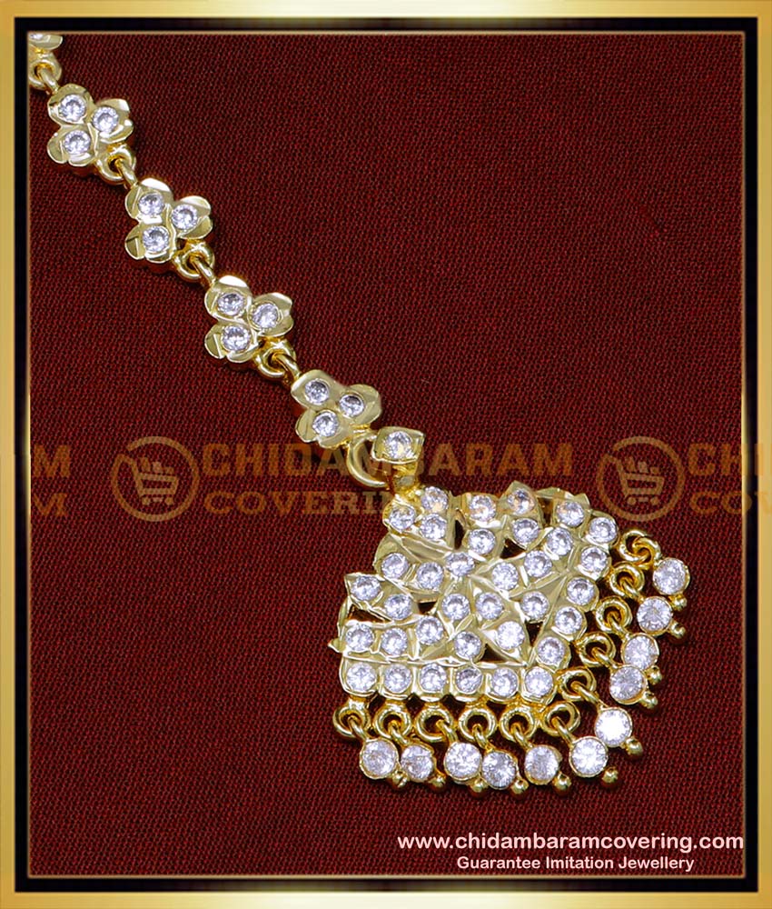 traditional nethi chutti for wedding, 2 gram gold maang tikka price,1 gram gold maang tikka design, maang tikka gold, maang tikka design, maang tikka for bride, gold plated jewellery