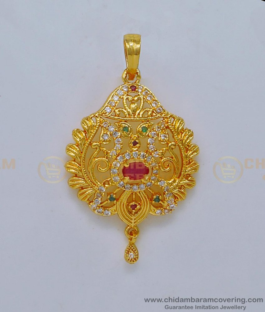 Pendant,Lakshmi Dollar, gold plated pendant, one gram pendant, guarantee pendant, pendant for men, pendant for women, latest pen