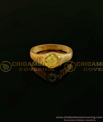 RNG060 - Impon One Stone Ring Design Five Metal Daily Wear Ladies Rings Buy Online