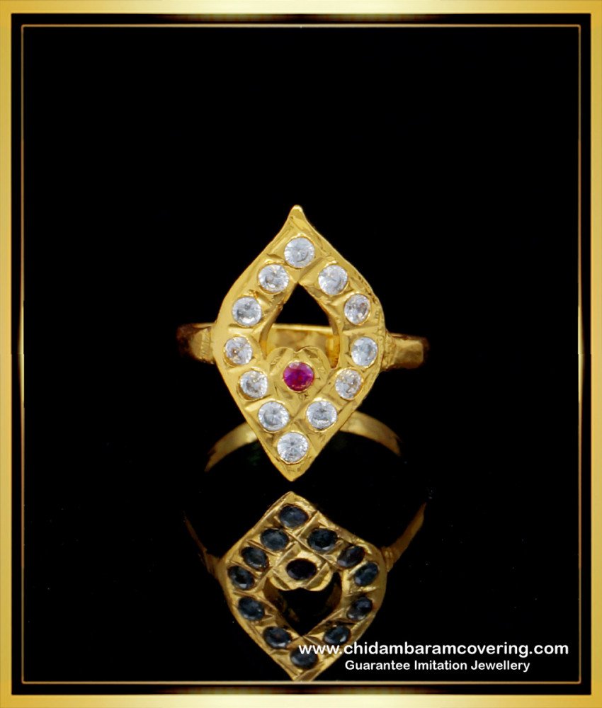 impon ring, impon finger ring, gold covering ring, gold ring, leaf design ring, mothiram, gold covering ring, 