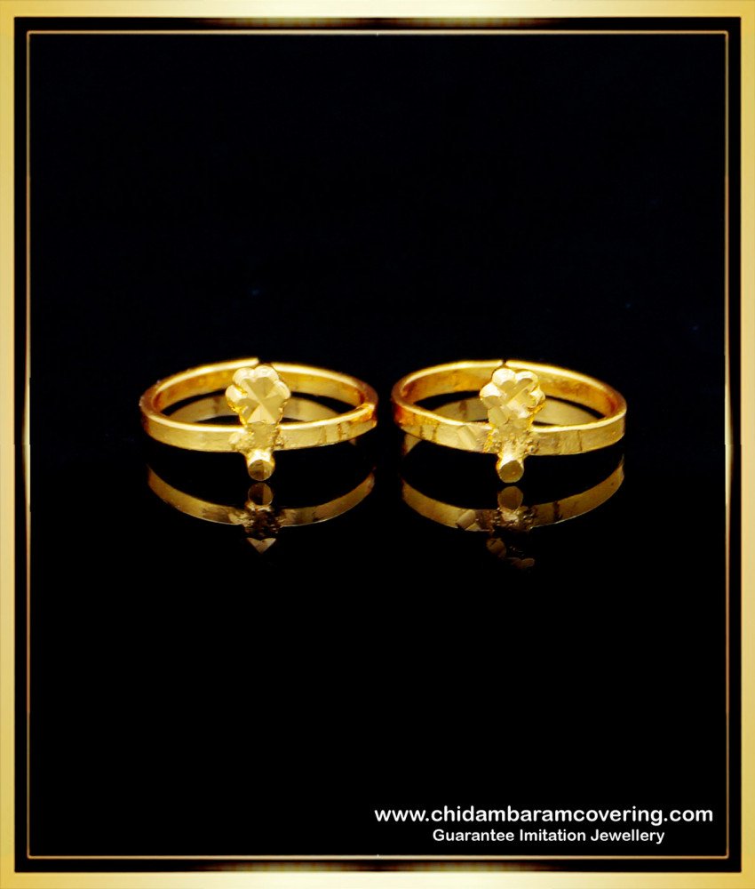 gold plated metti, toe ring India, toe ring, gold metti, silver metti, wedding metti, gold plated toe ring, 