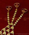 Bridal Wear Gold Panja Design One Gram Gold Jewellery