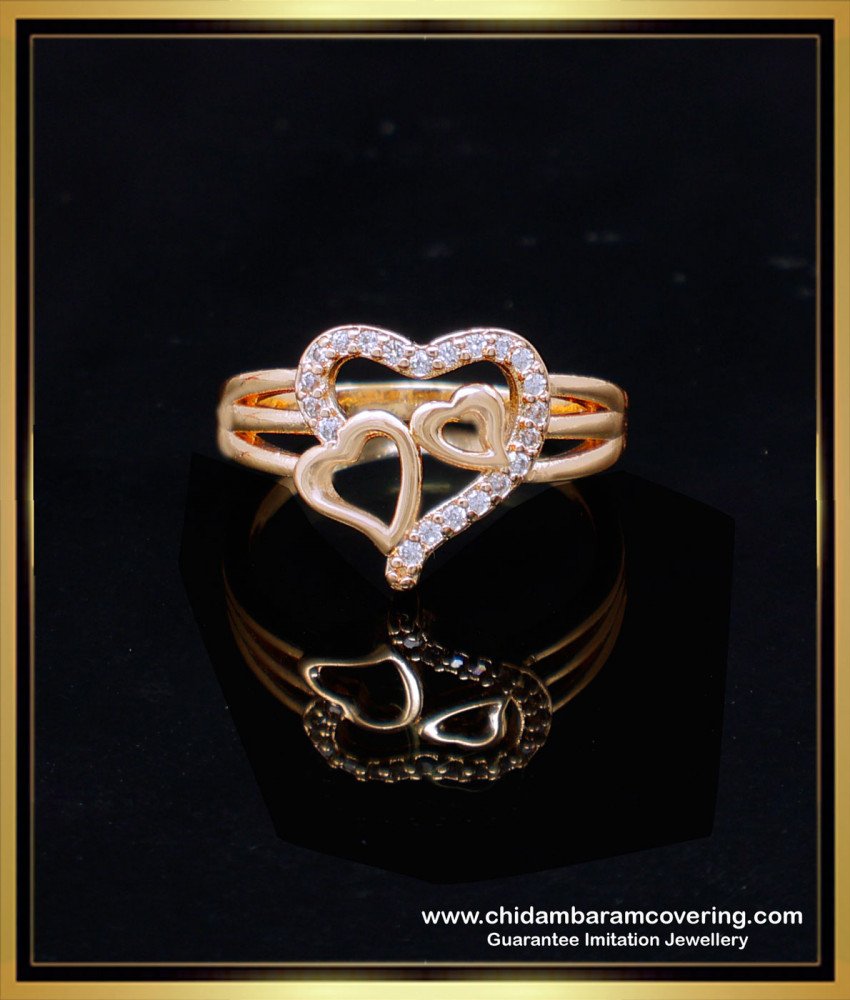 double heart ring design, heart ring design, rose gold ring for women, rose gold ring diamond, rose gold ladies ring , rose gold ring designs, cute stone ring design for female, ring design in stone, latest gold ring design for female, gold ring design dubai, ladies rings gold design, ladies ring wi