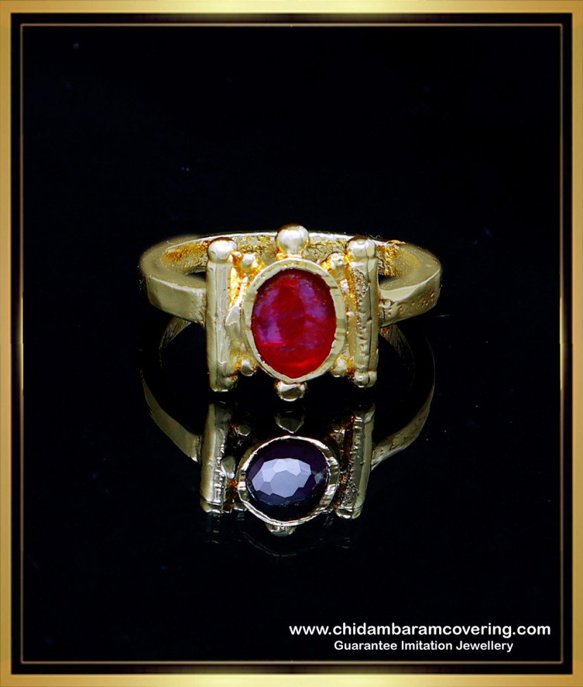 panchdhatu ring design, ruby stone ring for men, ruby stone ring design, single stone ring design, impon ring design, five metal ring, original panchaloha ring, impon jewellery, impon jewellery online shopping, impon jewellery cash on delivery, pure impon jewellery 