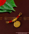 TAL40 - Gold Beads and Coral Lakshmi Coin Mangalsutra for Women | Coral Mangalsutra Online