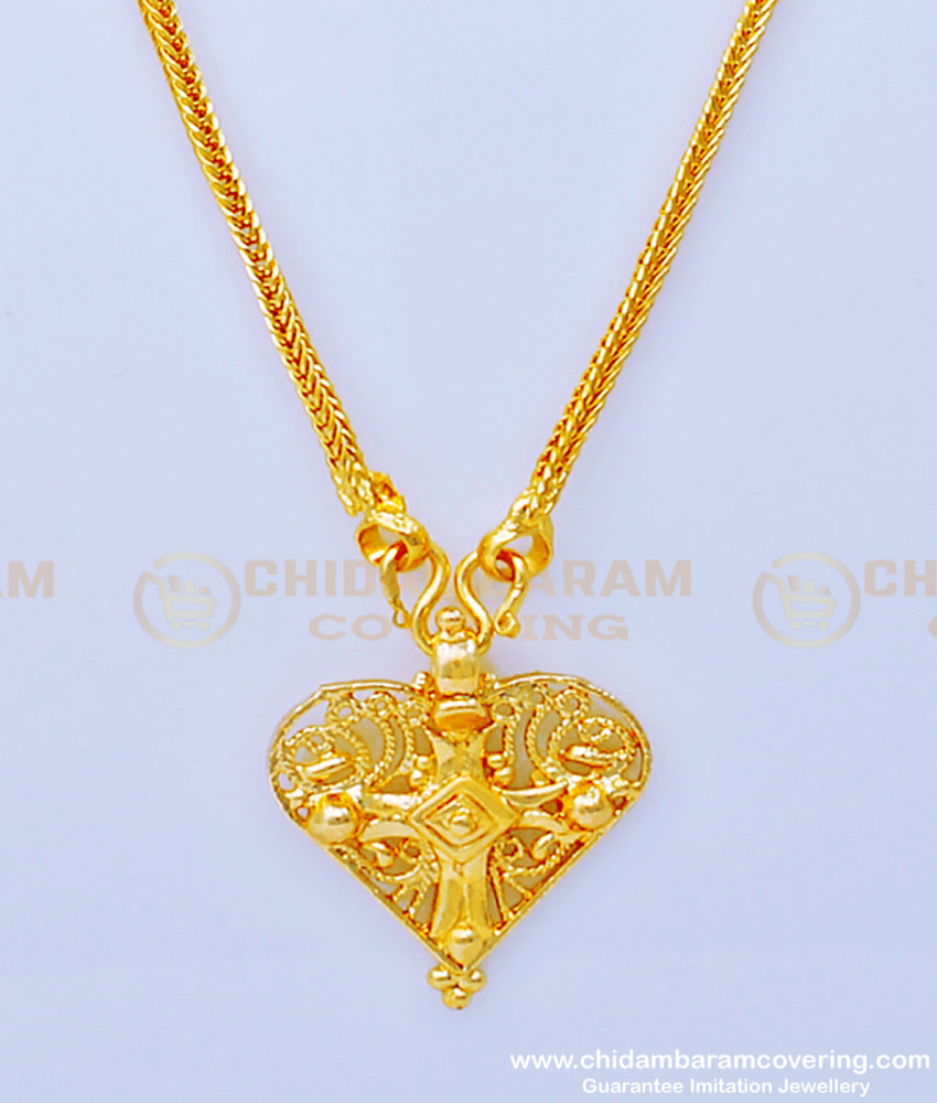 heartin cross thali, kerala cross thali, ela cross thali, cross floral thali, malayala thali, cross thali pendant, heartin cross thali locket, ela cross locket, siluvai thali, 